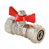 Кран шар. под обжим 16х1/2" ВР баб. Valtec VT.342 на сайте Стройсервис
