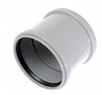 Муфта канализ. надвижная/ремонтная серая Ду 40мм PP-H Flextron 1/100 на сайте Стройсервис
