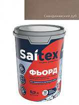 Краска для деревянных фасадов, кроющий антисептик ФЬОРД Скандинавский дуб 0,9л Сайтекс на сайте Стройсервис
