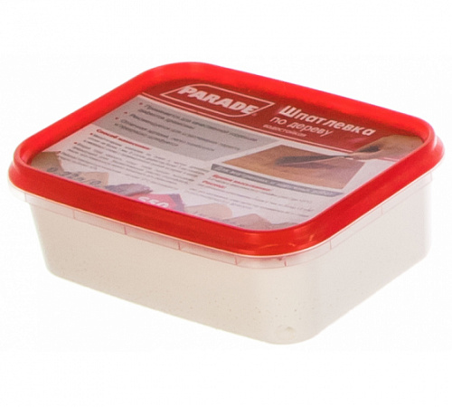 Шпаклевка по дереву Белая 0,4 кг S50 PARADE на сайте Стройсервис
