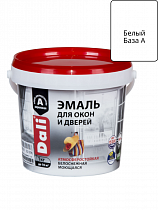 Эмаль для окон и дверей белая (База А) 1кг DALI на сайте Стройсервис

