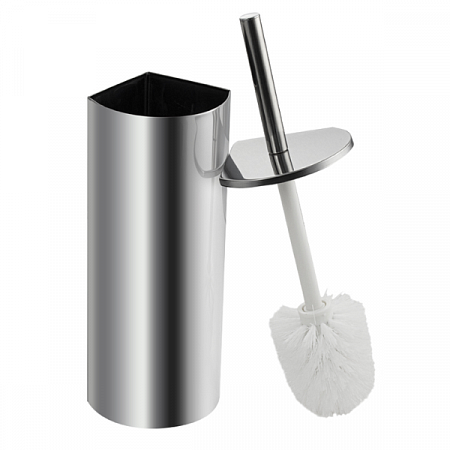 Ершик для унитаза напольный (Угловой полированный) из нерж. 308 Санакс