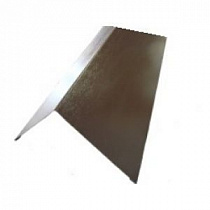 Конек с подгибом 195мм*2м Zn на сайте Стройсервис
