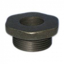 Пробка радиаторная чугунная проходная 1 1/4" х 3/4" правая НТКРЗ на сайте Стройсервис
