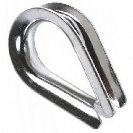 Коуш для стальных канатов М12 DIN 6899   на сайте Стройсервис
