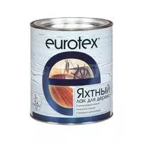 Лак яхтный полуматовый 2л EUROTEX на сайте Стройсервис
